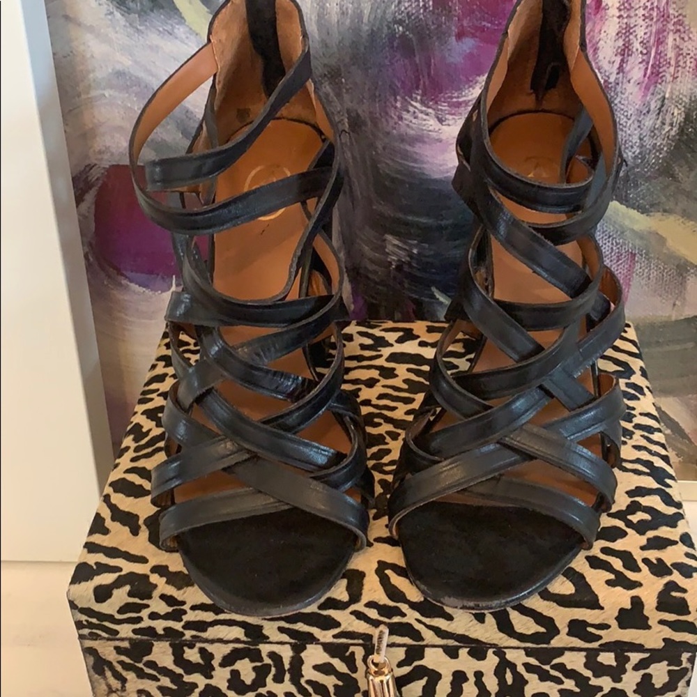ASH Block Heel Strappy Sandal